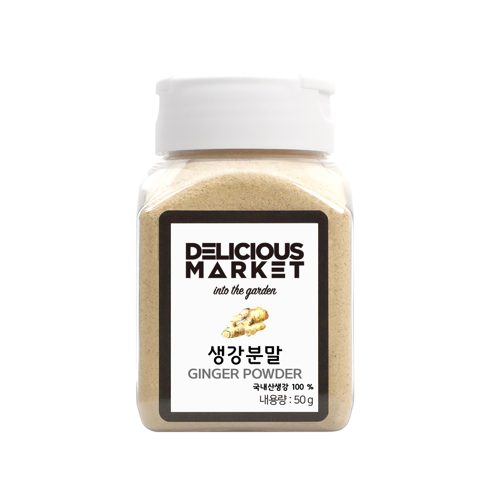 Delicious Market, [Delicious Market/Natural Seasoning] Domestic Ginger Powder 50g
